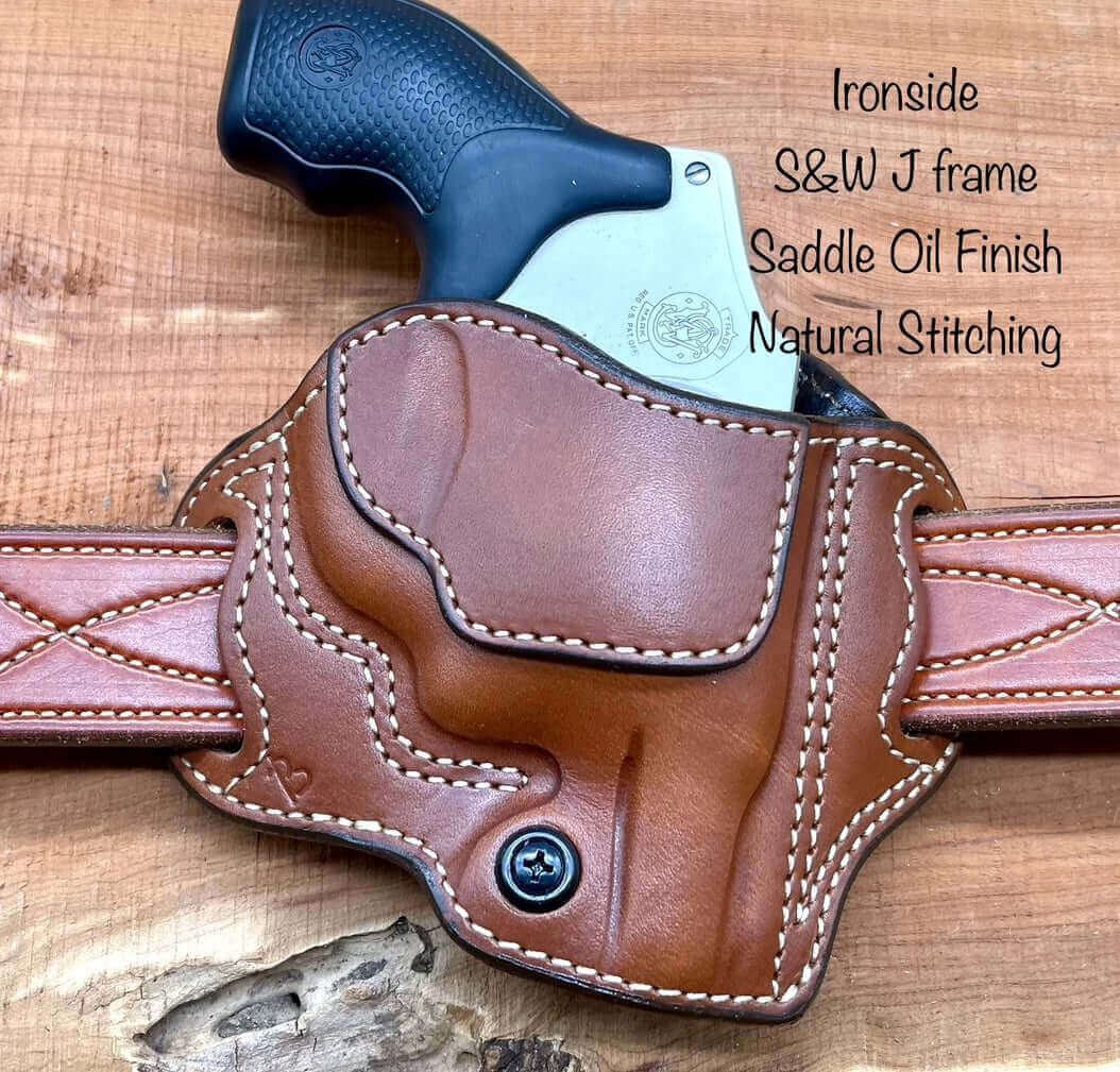 *In Stock* RH Ironside Holster for S&W J Frame 1.87" to 2"