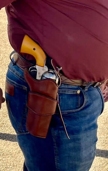 *Made to Order* LH/RH Paddle Rancher Cowboy Holster for Single Action Revolvers “Rooster Cogburn”