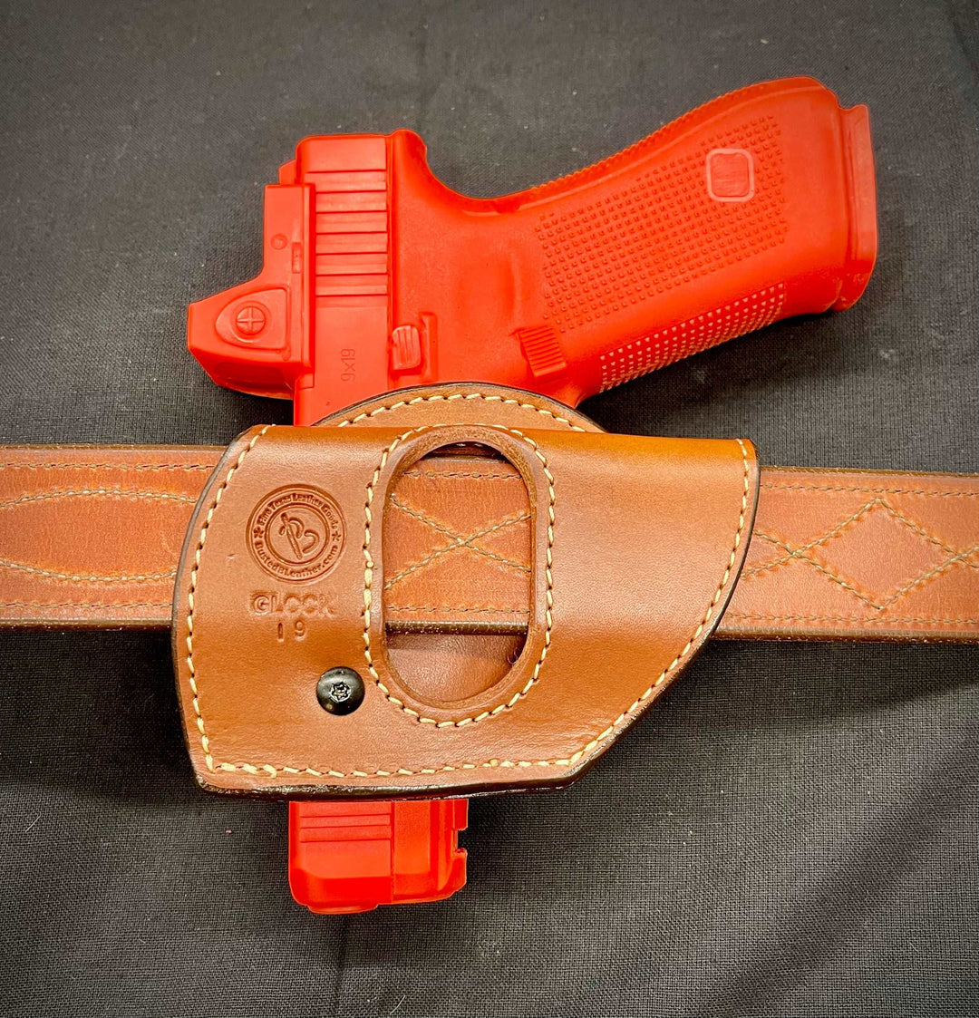 *In Stock* RH BBQ Holster for Glock 19/23/32 Saddle Oil Finish