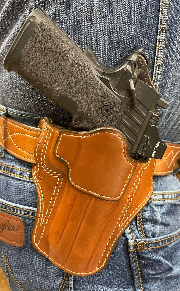 *Made to Order* LH/RH Ironside Holster Made for Your Gun - Busted B Leather
