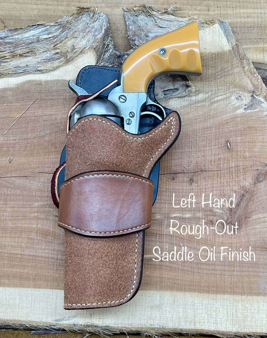 *Made to Order* LH/RH Paddle Rancher Cowboy Holster for Single Action Revolvers “The Duke”Smooth or Rough-Out Leather