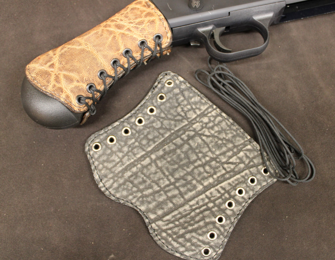 *Made to Order* Shockwave Raptor Grip Wrap for Mossberg 500/590 Remington TAC 14 & 870 Shotguns Genuine Elephant