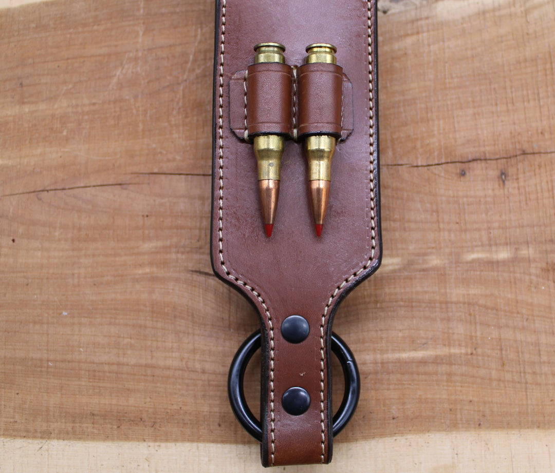 *Made to Order* Rifle Sling w/ Stamp & 2 Bullet Loops