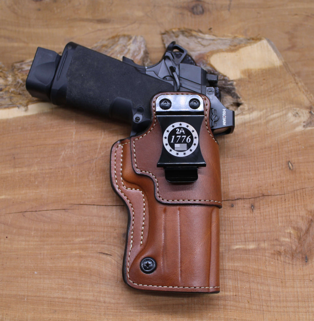 *Made to Order* LH/RH IWB for Red Dot Optic's w/ Metal Belt Clip Made for Your Gun