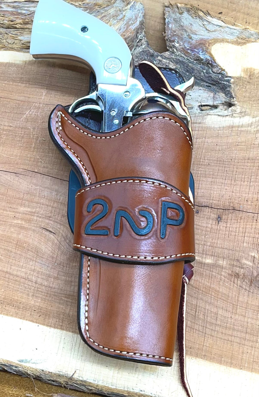 *Made to Order* LH/RH Paddle Rancher Cowboy Holster for Single Action Revolvers w/ Custom Ranch Brand or Initials