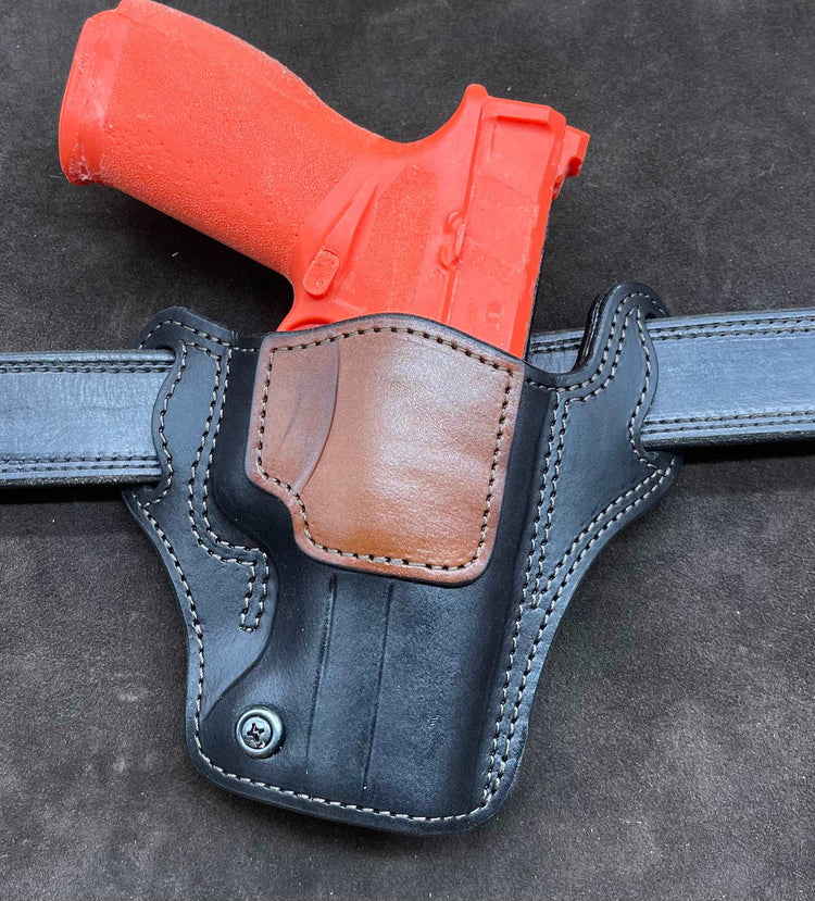 *In Stock* RH Ironside Holster Springfield Echelon Optic Ready Black w/Golden Brown