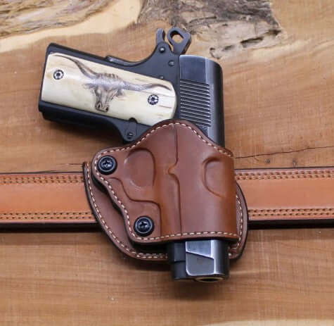 *In Stock* RH BBQ Holster for 1911 Saddle Oil Finish