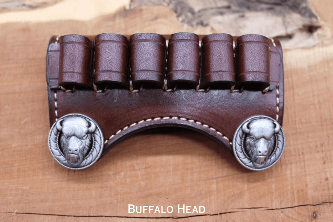 *Made to Order* Custom Premium Leather Ammo Slide-Busted B Leather