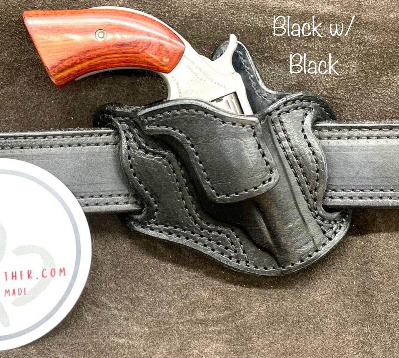 NAA store Sidewinder IWB holster with ammo wallet. North American Arms sidewinder holster