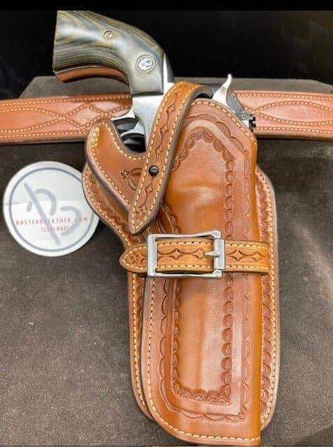 USA MADE Vaquero, Ruger, Uberti, Colt, Cowboy Style Herman Oak leather hot Holster