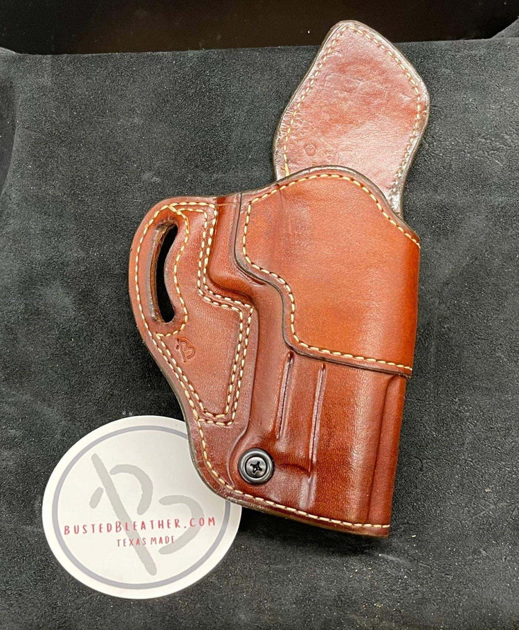 *Made to Order* LH/RH Raptor Holster for Red Dot Optics Made for Your Gun-Busted B Leather