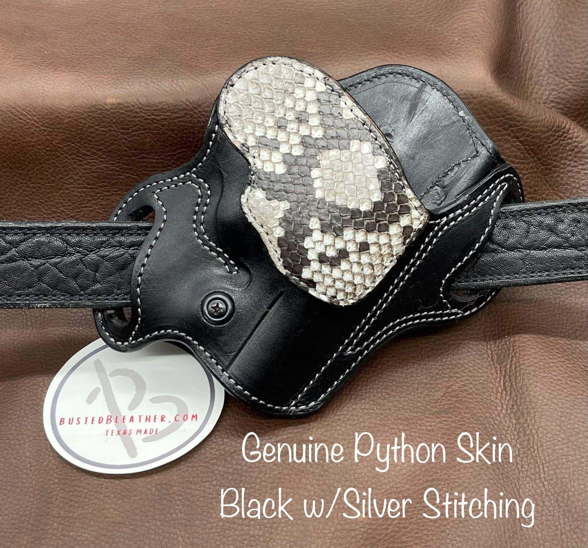 Belt slide outlet holster in python